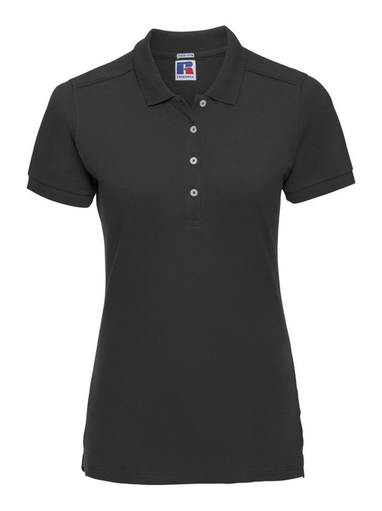 Russell Polo à manches courtes en stretch pour femmes/femmes - Kiabi